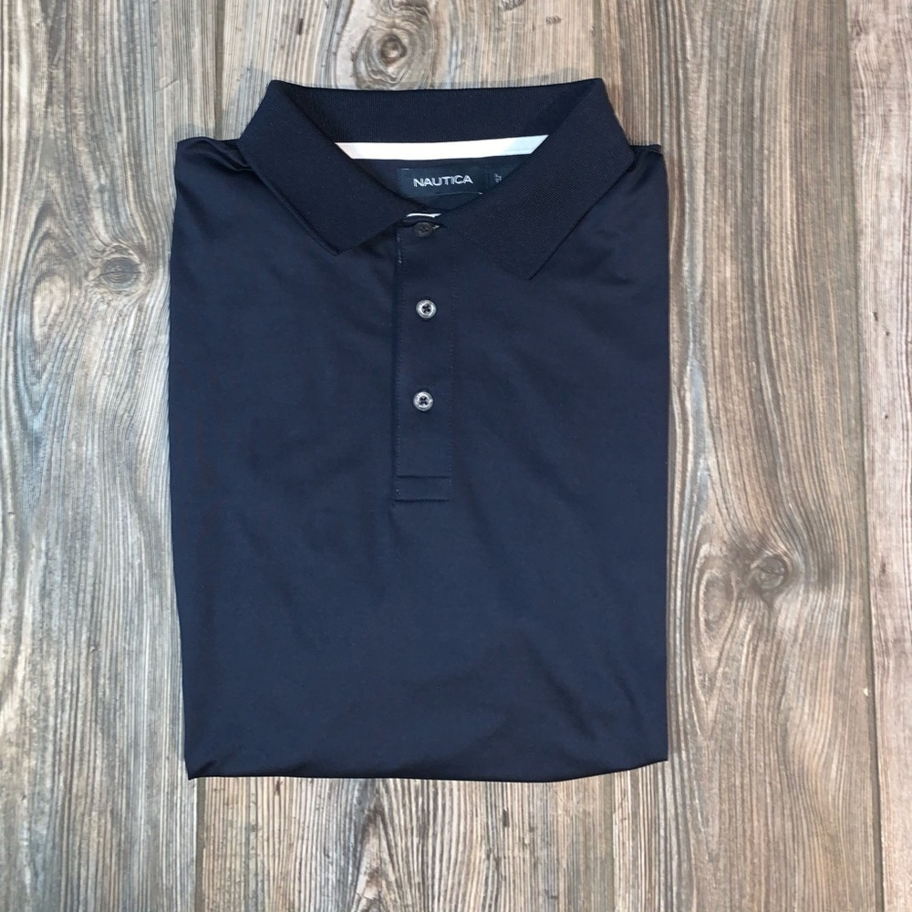 Nautica Navy Polo Classic Nautical Beach Resort Hotel Large